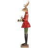 Clayre & Eef Dekoracja Renifer 23x19x77 cm