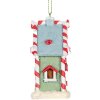 Clayre & Eef Domek Dekoracyjny 6x4x8 cm Zielono-Biały