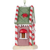 Clayre & Eef 6PR5325 Dekoracja Wisząca Domek 6x4x8 cm