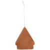 Clayre & Eef Dekoracja Wisząca Dom 9x1x10 cm Biało-Brązowa