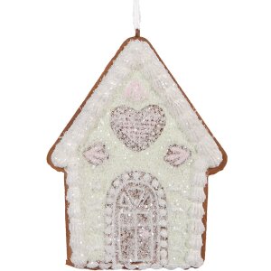 Clayre & Eef 6PR5336 Dekoracja Zawieszka Dom 8x1x10...