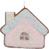 Clayre & Eef Domek 9x1x8 cm – Różowo-Niebieska Dekoracja