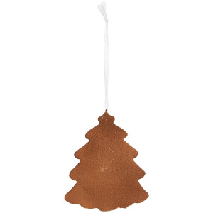 Clayre & Eef 6PR5345 Dekoracja Wisząca na Choinkę 9x1x10 cm