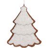 Clayre & Eef 6PR5346 Ozdoba do Zawieszenia na Choinkę 9x1x10 cm