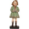 Clayre & Eef 6PR5557 Dekoracja Dziecięca 9x8x21 cm Zielono-Beżowa