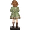 Clayre & Eef 6PR5557 Dekoracja Dziecięca 9x8x21 cm Zielono-Beżowa