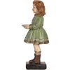 Clayre & Eef 6PR5557 Dekoracja Dziecięca 9x8x21 cm Zielono-Beżowa