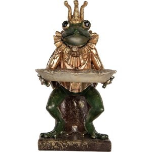 Clayre & Eef Żaba Dekoracyjna 16x15x28 cm