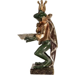 Clayre & Eef Żaba Dekoracyjna 16x15x28 cm