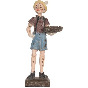 Clayre & Eef Pinocchio Figurka 14x10x31 cm