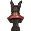 Clayre & Eef Biusta Psa Dekoracyjna 15x12x26 cm