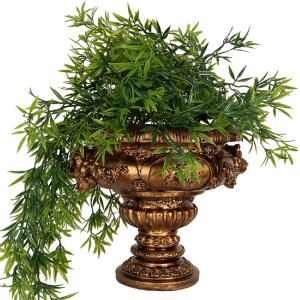 Clayre & Eef 6PR5582 Złota Donica Dekoracyjna 26x22x21 cm
