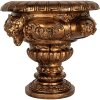 Clayre & Eef 6PR5582 Złota Donica Dekoracyjna 26x22x21 cm