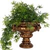 Clayre & Eef 6PR5582 Złota Donica Dekoracyjna 26x22x21 cm