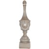 Clayre & Eef 6PR5584 Dekoracja Ornament Szary 11x43 cm