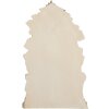 Clayre & Eef Kompozycja Świąteczna 15x7x24 cm Beżowo-Biała