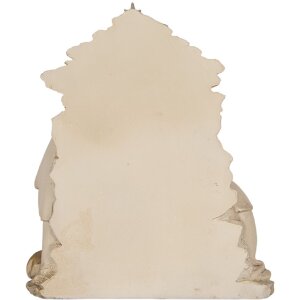Clayre & Eef Kompozycja Świąteczna 24x8x27 cm Beżowo-Biała