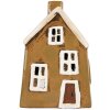Clayre & Eef Dekoracja Dom 12x8x18 cm Brąz Beżowy