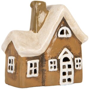 Clayre & Eef Domek Dekoracyjny 13x7x13 cm