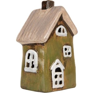 Clayre & Eef Ceramiczny Domek Dekoracyjny 9x7x15 cm