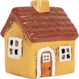 Clayre & Eef Dom Dekoracyjny 8x7x10 cm Ceramika