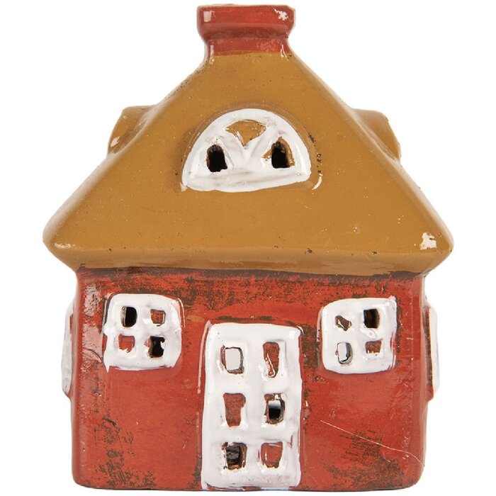 Clayre & Eef Domek Dekoracyjny 9x6x10 cm