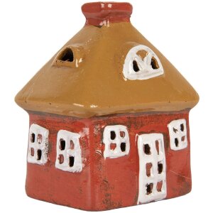 Clayre & Eef Domek Dekoracyjny 9x6x10 cm