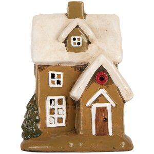 Clayre & Eef 6CE2200 Dekoracja Domek 15x12x20 cm