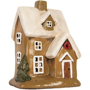 Clayre & Eef 6CE2200 Dekoracja Domek 15x12x20 cm