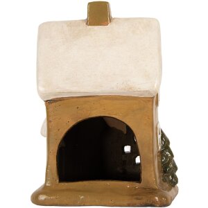 Clayre & Eef 6CE2200 Dekoracja Domek 15x12x20 cm