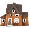 Clayre & Eef Dekoracja Dom 20x11x16 cm Pomarańczowo-Szara