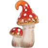 Clayre & Eef 6CE2206 Dekoracyjne Grzyby 8x6x12 cm