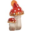 Clayre & Eef 6CE2206 Dekoracyjne Grzyby 8x6x12 cm