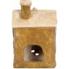 Clayre & Eef Dom Dekoracyjny 23x15x33 cm Brąz-Beż