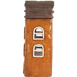 Clayre & Eef 6MG0124 Dekoracja Dom 20x15x34 cm Pomarańczowo-Szara