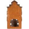 Clayre & Eef 6MG0124 Dekoracja Dom 20x15x34 cm Pomarańczowo-Szara