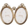Clayre & Eef 2F1290 Ramka na zdjęcia 21x16 cm (2) złota