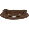 Clayre & Eef 66302 Miska Filcowa Niedźwiadek 15x13x3 cm brązowo-biała