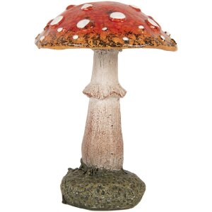 Clayre & Eef 6PR5743 Dekoracyjna figurka grzyba...