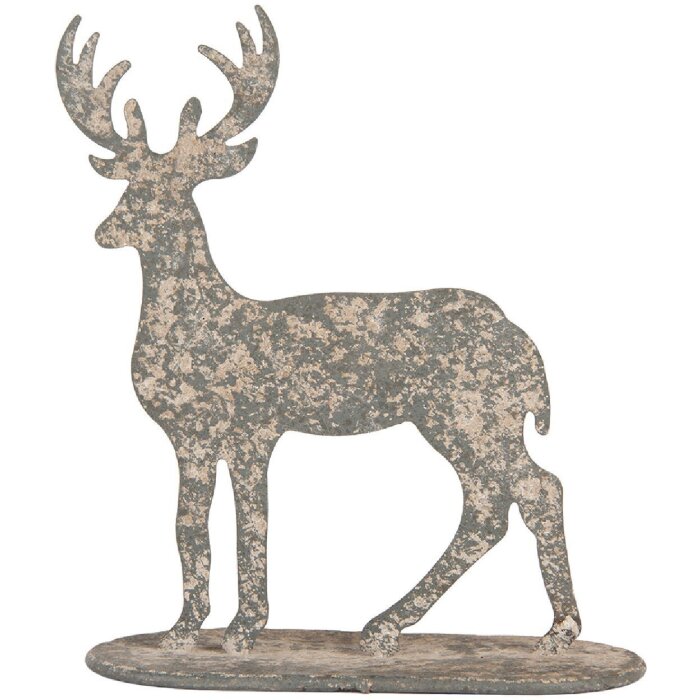 Clayre & Eef Renifer Dekoracyjny 17x8x18 cm