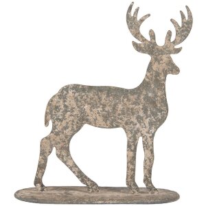 Clayre & Eef Renifer Dekoracyjny 17x8x18 cm