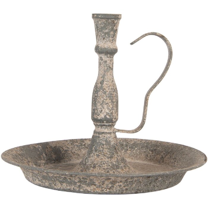 Clayre & Eef Świecznik Ø 23x19 cm Żelazo
