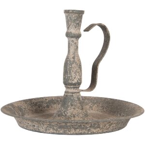 Clayre & Eef Świecznik Ø 23x19 cm Żelazo