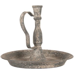 Clayre & Eef Świecznik Ø 23x19 cm Żelazo