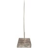 Clayre & Eef Dekoracja Pies 20x8x24 cm Szaro-Beżowy