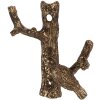 Clayre & Eef 6Y5885 Haczyk Ścienny Złoty 9x4x9 cm