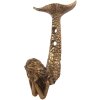 Clayre & Eef 6Y5889 Wieszak na ścianę złoty 5x4x10 cm