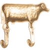 Clayre & Eef 6Y5895 Hak ścienny 17x4x15 cm złoty