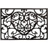 Clayre & Eef 5Y1290 Mata do Drzwi Żelazna 59x39x2 cm Braun