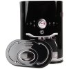 Clayre & Eef 6BL0189 Puszka Blaszana 14x8x19 cm Czarna